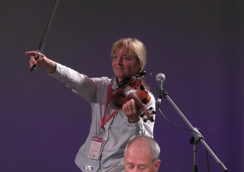 Ein Coach mit vielen Seiten Coach Cornelia Plänitz als Musikerin